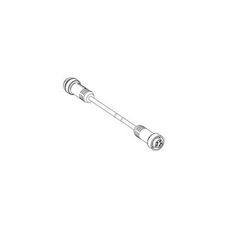 Woodhead Outlet Strip, GFCI Right-Angle, 5-15R, 5-15P, 2 ft. 1301530089